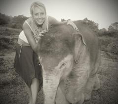 Bona, a survivor. Now an ambassador for her species. 